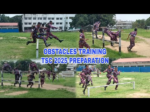 Obstacles Training Preparation for TSC 2023 NCC Academy Kalyani