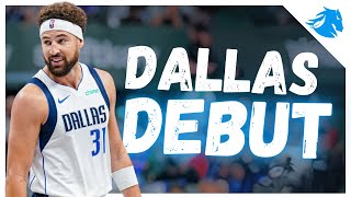 Klay Thompson's First Game as a Maverick!! | Mavs Full Team Highlights vs Utah Jazz