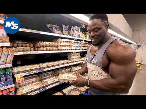 Bodybuilding Grocery Shopping For Bulking | Eddie Lusk III