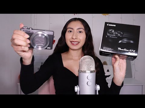 ASMR~I GOT THE VIRAL CANON POWERSHOT G7X CAMERA!! 📸