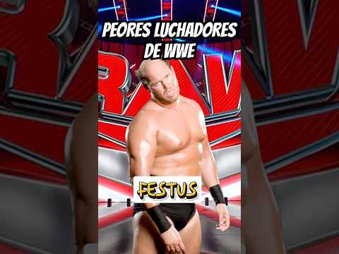 Peores luchadores de WWE parte 2🚫🤯 #wwe #luchalibre #wrestling #wweraw