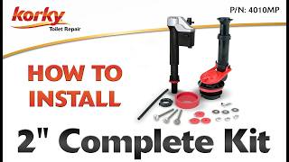 How to Install QuietFILL® Platinum Standard 2-Inch Complete Toilet Repair Kit