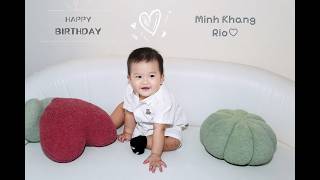 VIDEO Minh Khang 1 tuổi