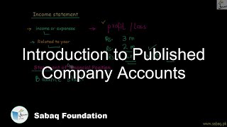 Introduction to Published Company Accounts