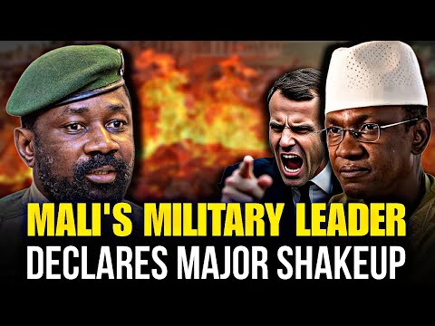 Mali's Military Leader Declares Major Shakeup: Fires Prime Minister, Dissolves Entire Government