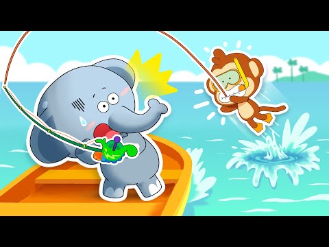 Kartun Anak | AWAS KETAWA! Dari Lupa Pasang Umpan Sampai Narik Sesuatu yang BESAR BANGET! 😂