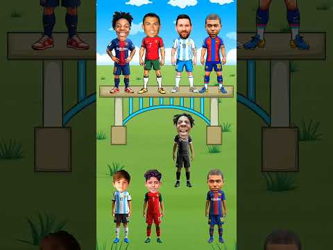 Which urine is Ronaldo Jr.'s father's pee 😆 #shorts