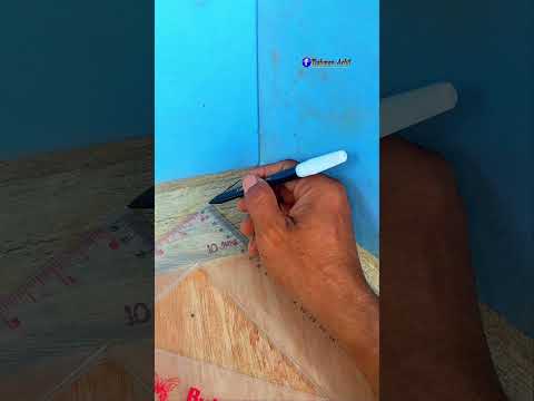 a simple trick to join wood joints that are not the same width