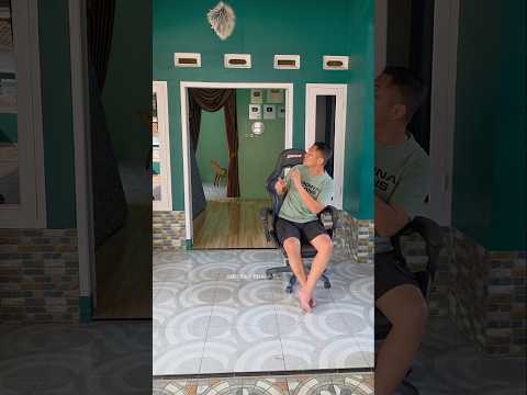 rambut ayah dilempar ga turun turun🤣