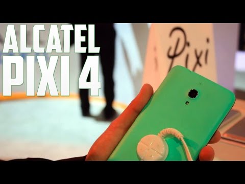 (SPANISH) Alcatel Pixi 4, primeras impresiones CES 2016
