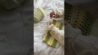 how to crochet the *mesh stitch* for beginners (perfect for bags & sweaters) full tutorial soon!🫶🏼