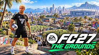 AO VIVO - INICIEI O NOVO MODO CARREIRA NO THE GROUNDS! | FC 27