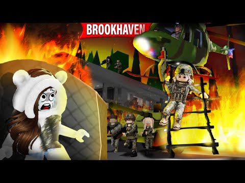 ALLARME BROOKHAVEN GUERRA SALVATAGGIO PLAYER IN PERICOLO SU ROBLOX!