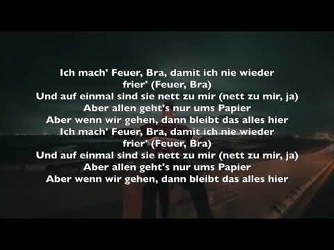 Capital Bra-Feuer (Lyrics) (Text)