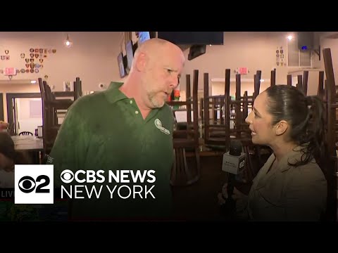 YouTube video thumbnail: Roselle Park, N.J. Business Damaged by Flooding