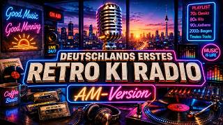 Deutschlands erstes Retro-KI-Radio | Jetzt läuft: 80s Hits | 60s, 70s, 80s & 90s | LIVE