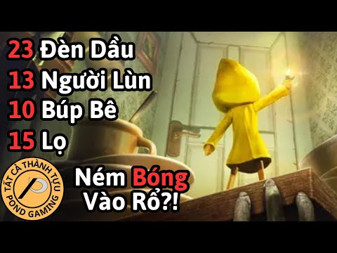 Tôi Phá Đảo Tất Cả Thành Tựu Trong Little Nightmares + DLC
