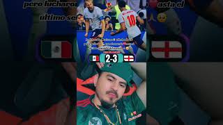 Mexico🇲🇽 eliminada del mundial tras perder 2-3 frente a Inglaterra🇲🇽🥺Me fui wiiii✌️🅾️#shorts #reels