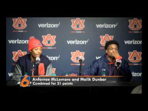 Malik Dunbar and Anfernee Mclemore Press Conference vs Arkansas 2.20