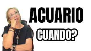 ACUARIO! LLoro porque se que tanto me amaste y destruí ese verdadero amor!
