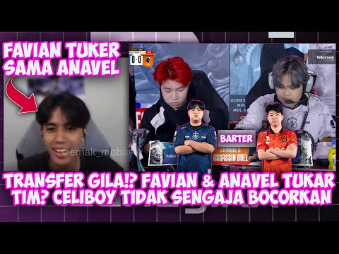 FAVIAN DIBARTER ANAVEL!? 🔥 CELIBOY & KINGVAN SECARA TIDAK SENGAJA BOCORKAN SEMUANYA! | MPL ID, MLBB