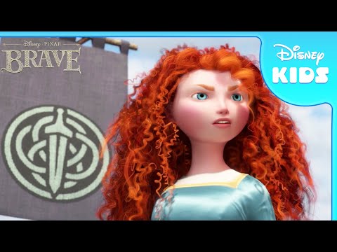 Merida’s Unbelievable Bullseye! 🎯 | Brave | Disney Kids