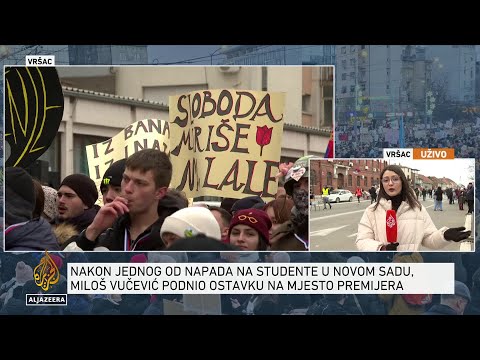 U Vršcu studentski protest pod sloganom 'Iz Banata iz inata'