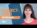 Inversion and Sentence Structure in English