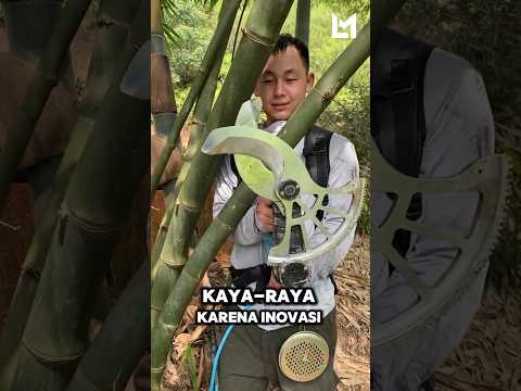 Alat Ini Dapat Memotong Bambu Dengan Sangat Cepat โ