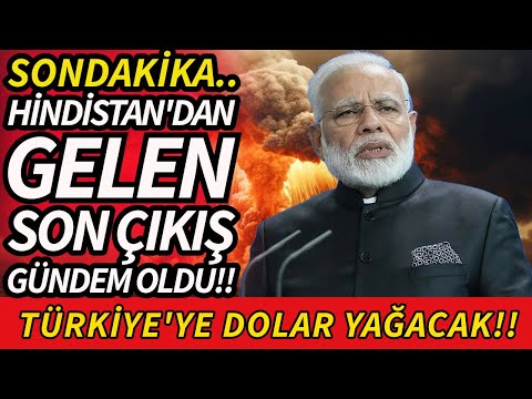 SONDAKİKA Hindistan'dan Gelen Son Çıkış Gündem Oldu!