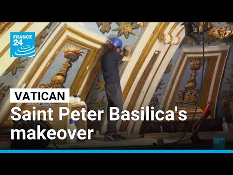 YouTube video thumbnail: Vatican: Saint Peter Basilica's Cupola Gets a Makeover