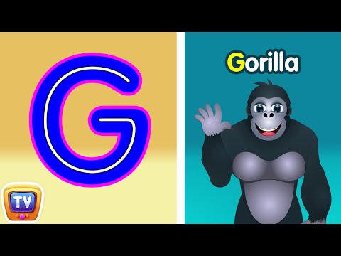 Tracing Uppercase and Lowercase Letters - Letter Gg and Letter Hh - ChuChuTV Toddler Learning Videos