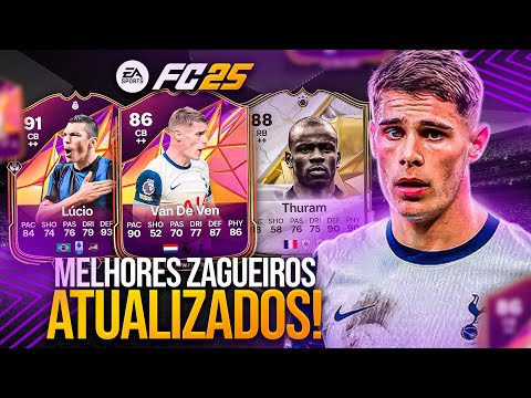 FC 25 - TOP 20 MELHORES ZAGUEIROS DO JOGO ATUALIZADOS 🔥