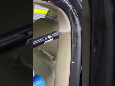 Car washing is not only cleaning, but also the love of life. # car interior cleaning