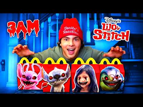 DO NOT ORDER ALL LILO & STITCH HAPPY MEAL AT 3AM!! (WARNING)