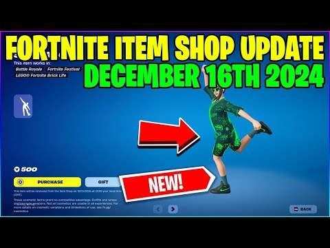 *NEW* SOAR ABOVE EMOTE! Fortnite Item Shop [December 16th, 2024] (Fortnite Battle Royale)