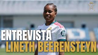 "QUIERO FORMAR PARTE DE ESTO" l ENTREVISTA a LINETH BEERENSTEYN, nueva jugadora del REAL MADRID