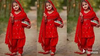 Kids Punjabi suit design ||Latest Kids Patiala salwar suits designs 2024