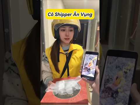 Cô Shipper Ăn Vụng😂📦 #shorts #shortsvietnam #haihuoc #bientv #thuthach24h