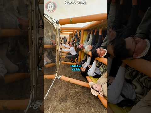 Cara balon udara bisa terbang #cerita #wow