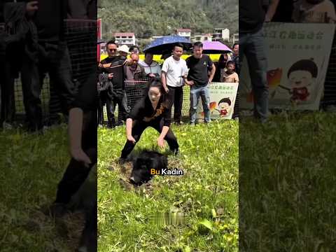 Kadın Domuzu Yakaladığı İçin 10.000 Dolar Kazandı..🐗🧎‍♀️