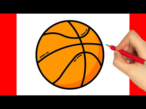 HOW TO DRAW A BASKETBALL