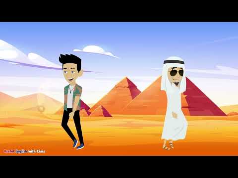 Learn English | Visit the pyramids | Dialogue in English with subtitles