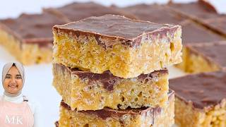 The best ever, chewy & soft SCOTCHEROOS! Easy rice cereal treat