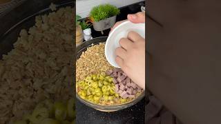 سلطة بالنجيمات من سهولتها متخيلوش البنة كتجي خطيييرة 😋 #shorts