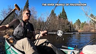 The River Paddle of Frustration - The Unsuccessful Fishing Show - Episode 13