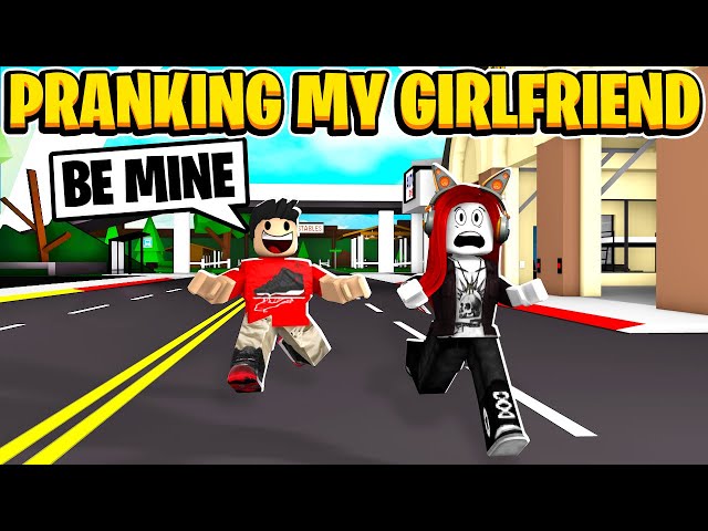 I Prank My Girlfriend As An Online Dater In Roblox Brookhaven RP