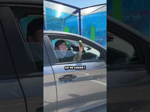 La résistance d'une vitre de voiture
