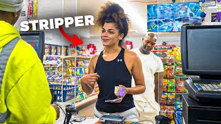 Exotic Dancer Shoots Her Shot at Cashier!