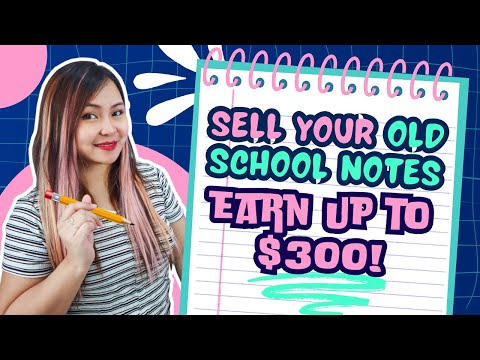 Earn Up to $10 Everytime you Sell your Old notes! | Online Side Hustle for Students!